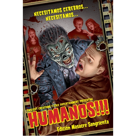 Humanos!!! Juego de mesa de supervivencia Zombie