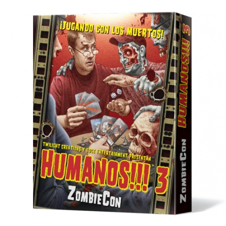 Humanos!!! 3: Zombiecon tercera entrega del juego de zombies de Edge