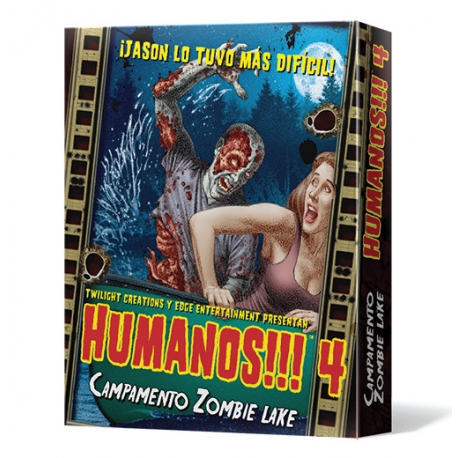 Humanos!!! 4: Campamento Zombie Lake juego de zombies de Edge