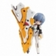 Evangelion Figuras Desktop Army Ayanami Rei & Evangelion No. 0 (Kai) 15 cm