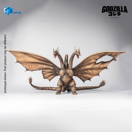 Godzilla vs. King Ghidorah (1991) Figura Exquisite Basic King Ghidorah Battle Damaged Version 33 cm