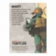 Tortugas Ninja Figura BST AXN Michelangelo (IDW Comics) 13 cm