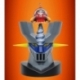Mazinger Z Figure Metal Action Brain Condor Hover & Jet Pilder Set 11 cm