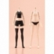 Sousai Shojo Teien Accessory Set for 1/10 Action Figures Dress Up Body Body Color C Size S