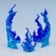 The Simple Effect Parts for Figures Flames: Blue