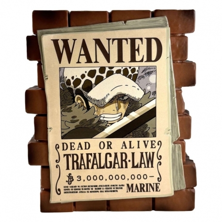 One Piece Hucha Law Wanted