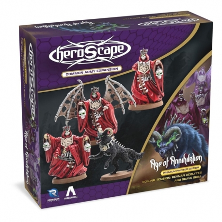Heroscape Army Expansion Boiling Tension: Revnan Acolytes & Grave Grim (English)