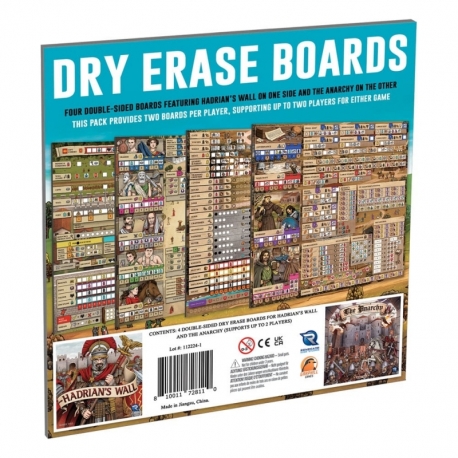 Hadrian's Wall & The Anarchy Dry Erase Boards (Inglés)