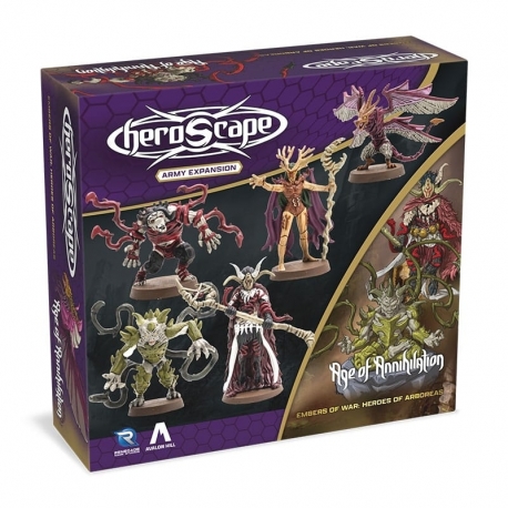 Heroscape Army Expansion Embers of War: Heroes of Arboreas (English)