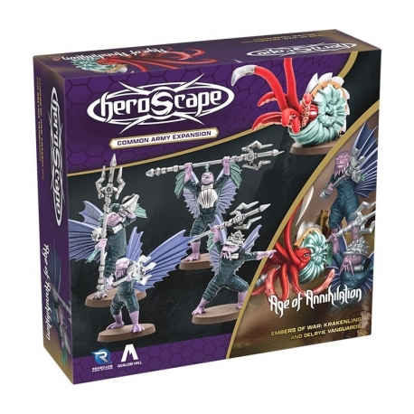 Heroscape Army Expansion Embers of War: Krakenling & Gelryie Vanguards (English)