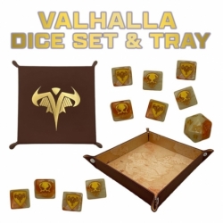 Heroscape Juego de dados y bandeja Valhalla (Inglés)