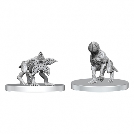 Stranger Things Miniaturas sin pintar Demodogs