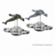 Star Trek: Into the Unknown Juego de Miniaturas Bird-of-Prey Special Cloaked Edition (Inglés)