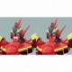 The Super Dimension Fortress Macross PLAMAX Plastic Model Kit 1/72 VF-19 Custom Fire Valkyrie (Basara Nekki Unit) 22 cm