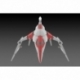 Dariusburst CS Core Figura Plastic Kit 1/144 Legend Silver Hawk 3F-1B Space Fighter 14 cm
