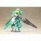 Frame Arms Girl Plastic Model Kit Wilber Nine Beryl Armor Custom 16 cm