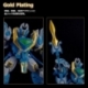 Mado King Granzort Moderoid Plastic Model Kit King's Style Aquabeat Gold Edition 18 cm