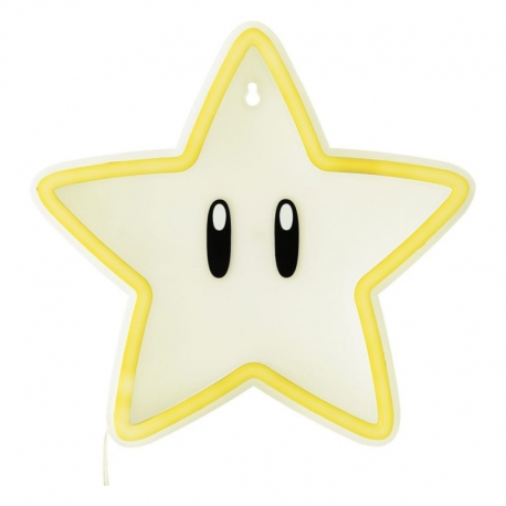 Super Mario LED Wall Lamp Light Super Star Neon