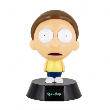 Rick & Morty lámpara 3D Icon Morty 10 cm