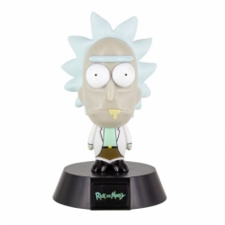 Rick & Morty lámpara 3D Icon Rick 10 cm