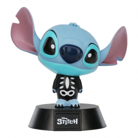 Lilo & Stitch Iconos esqueléticos de con luz Stitch 11 cm