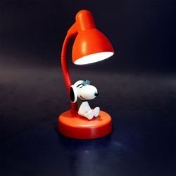 Peanuts Lámpara LED mini con figura Snoopy 11 cm