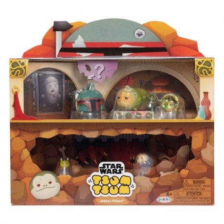 Disney Tsum Tsum Figuras Star Wars Jabba's Place Deluxe Set