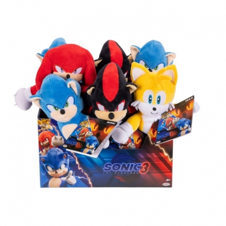 Sonic - The Hedgehog Movie 3 Peluches Wave 1 23 cm Surtido (8)