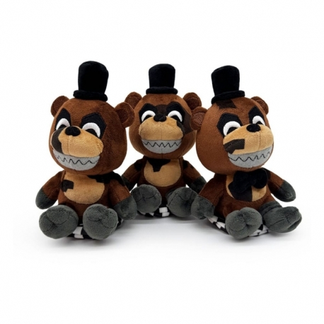 Five Nights at Freddy's pack de 3 Peluche Freddles 10 cm