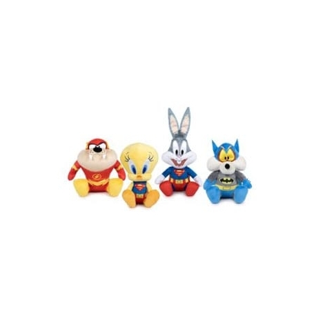 Looney Tunes Figuras de peluche 27 cm 100th Anniversary Superheroes Surtido (24)