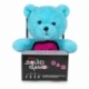 El juego del calamar Peluche Teddy Bear en una caja de cartón 25 cm