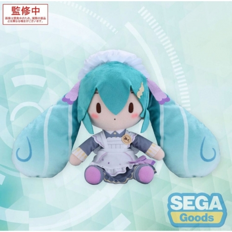 Character Vocal Series 01: Hatsune Miku Peluche Fuwa Petit Hatsune Miku Classical Maid M 24 cm