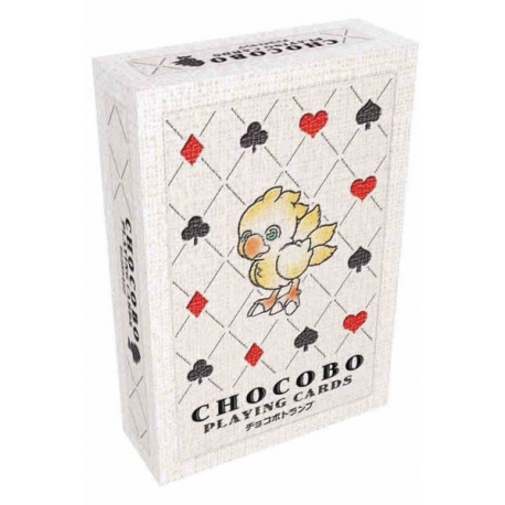 BARAJA DE CARTAS POKER CHOCOBO SQUARE ENIX EDICIÓN LIMITADA