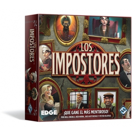 Los Impostores juego de mesa de astucia Edge