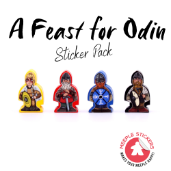 A Feast for Odin Set de pegatinas de MeepleStickers