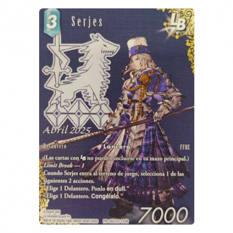 Final Fantasy TCG Opkit (16+4) Abril 2025 de Square Enix