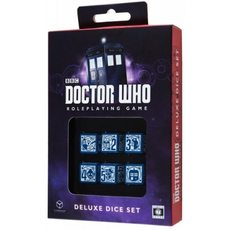 DOCTOR WHO 6D6 RPG DELUXE DICE SET (6)
