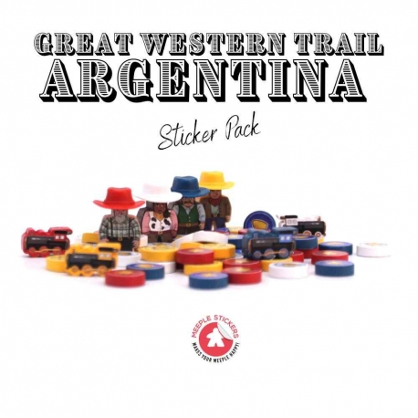 The Great Western Trail - Argentina Set de pegatinas