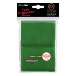UP - STANDARD SLEEVES - GREEN (100 SLEEVES)