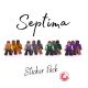 Septima sticker set