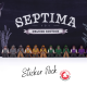 Septima sticker set