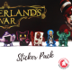 Wonderland's War DELUX- Kickstarter sticker set