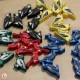 WINGSPAN - Wooden Bird-shaped Player Tokens and Set de pegatinas
