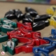 WINGSPAN - Wooden Bird-shaped Player Tokens and Set de pegatinas