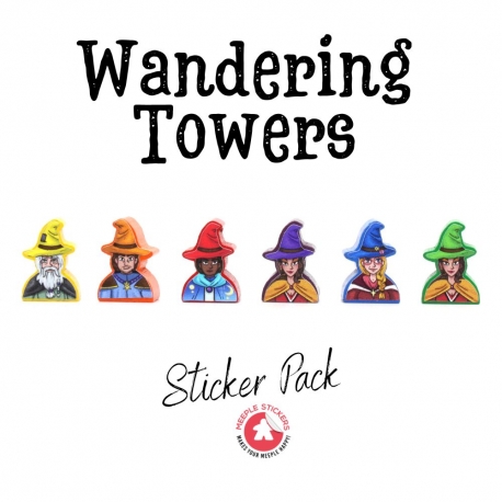 Wandering Towers sticker set