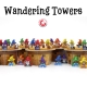 Wandering Towers sticker set