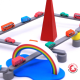 Tokyo Highway: Rainbow City sticker set