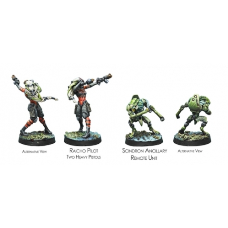 Raicho Pilot & Scindron Ancillary Remote Unit (Combined Army Tag