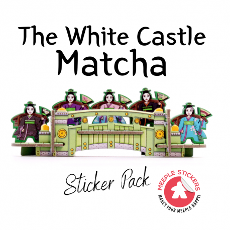The White Castle - Matcha sticker set