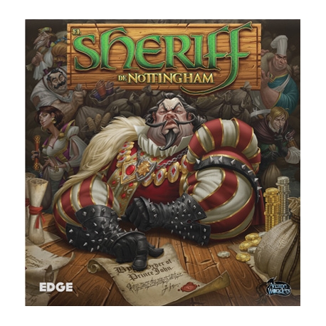 The Sheriff of Nottingham Edge card game by turns